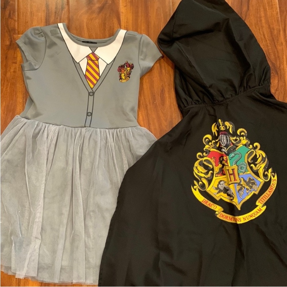 Harry Potter Hermione dress costume (including shoes and socks) - Size M (7/8)